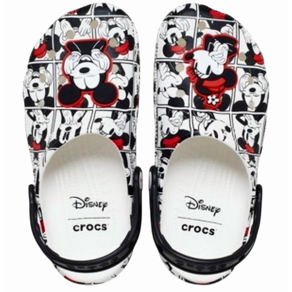 Crocs Disney Mickey and Minnie Classic Clog Men 5/ Women 7 - Picture 2 of 7